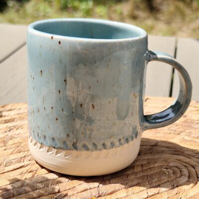 Mug droit sculpté