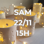 Samedi 22 novembre 15h - Photophore étoilé